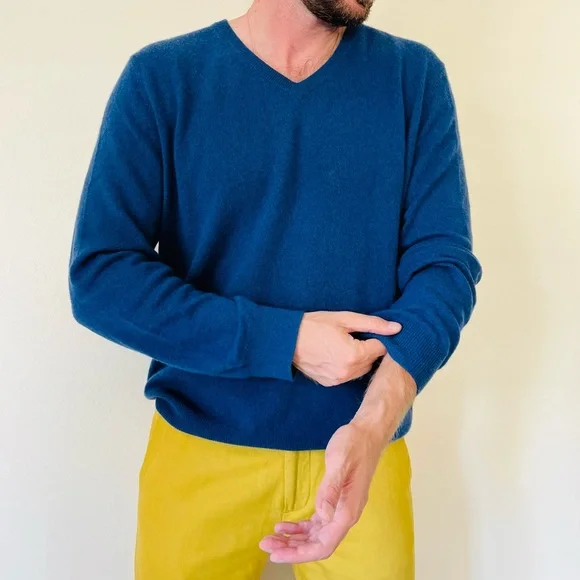 90s Brooks Brothers “Pure Cashmere” Crew Crewneck Cashmere Sweater